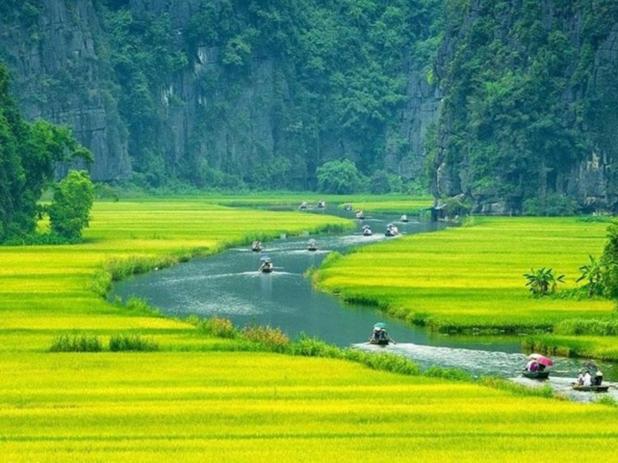 Ninh Binh Peaceful Retreatヴィラ エクステリア 写真